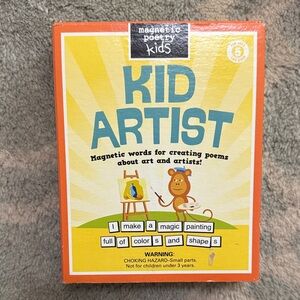 Kid Artist - Magnetic Poetry Set